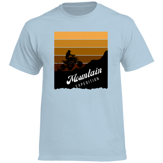 T-shirt premium pour homme Quad Mountain