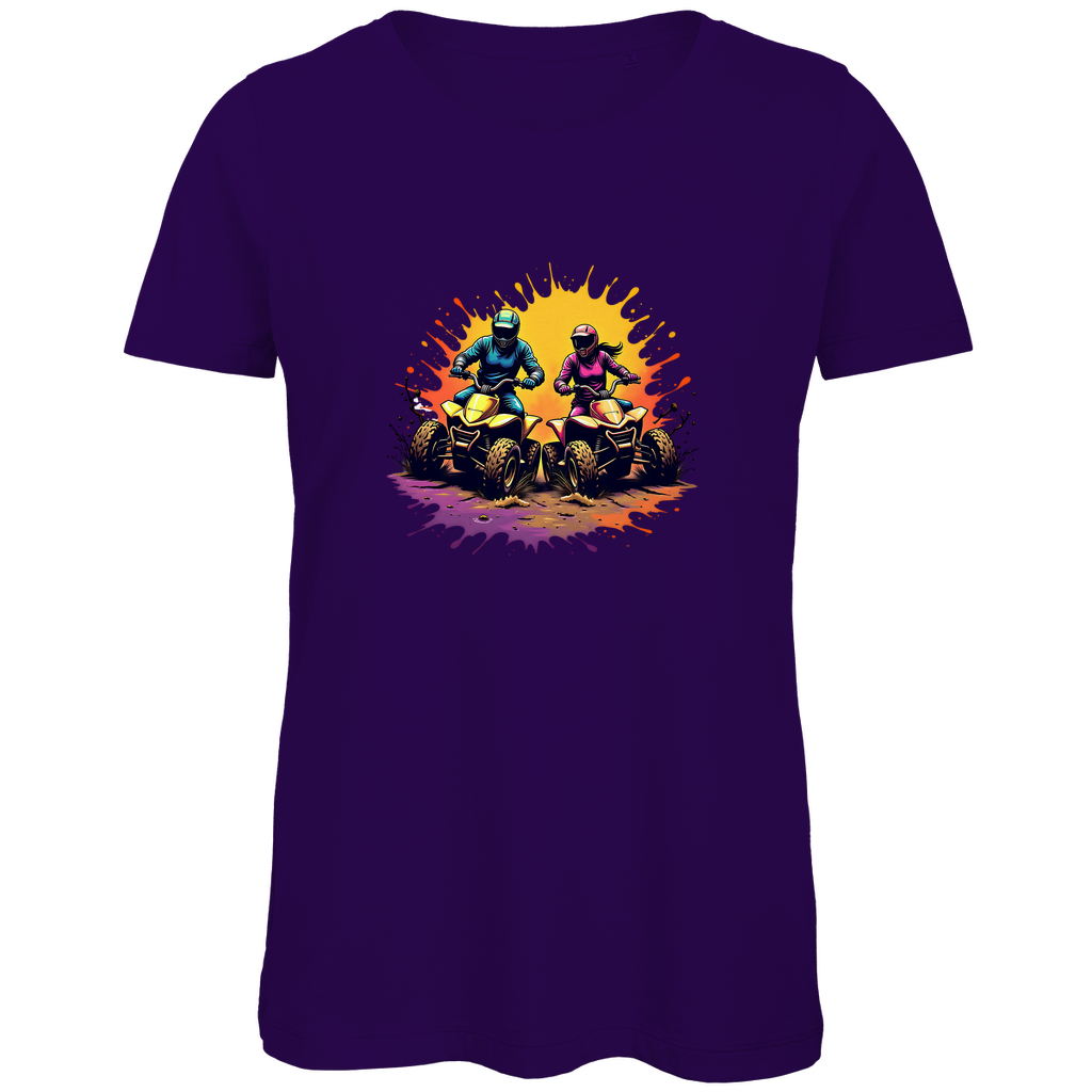 Damen Premium Bio T-Shirt Quad Offroad