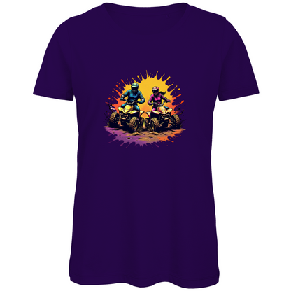 Damen Premium Bio T-Shirt Quad Offroad