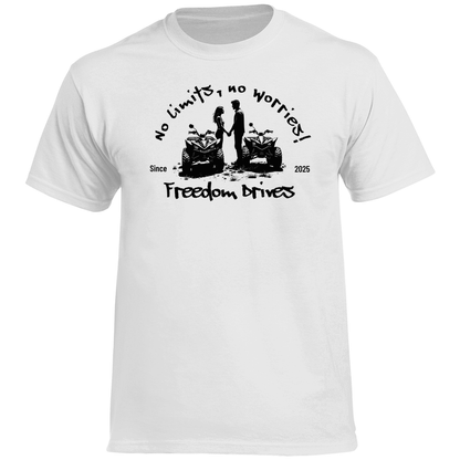 Men's Premium T-Shirt Quad No Limits,No Worries
