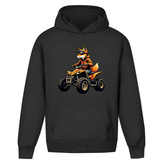 Oversize Hoodie Ohne Kordel Quad Fuchs