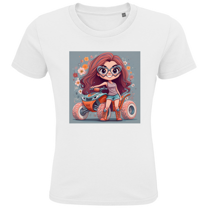 Kinder Premium Bio T-Shirt Quad PinkLady