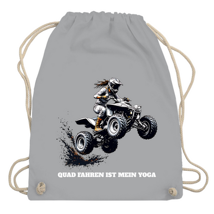 Turnbeutel Quad fahren ist mein Yoga