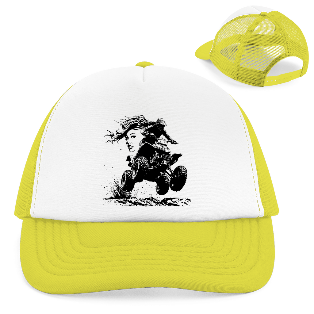 Retro Trucker Cap Quad FunLady