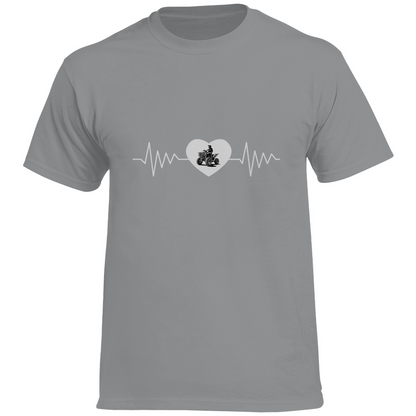 Herren Premium T-Shirt Quad Herzline