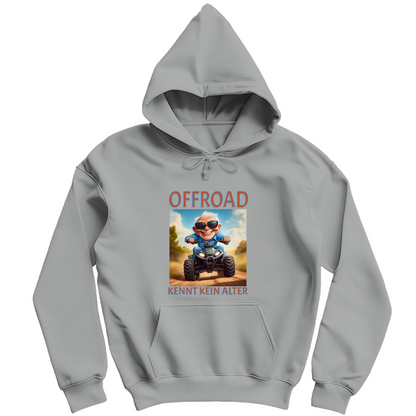 Herren Hoodie Quad Offroad kennt kein Alter