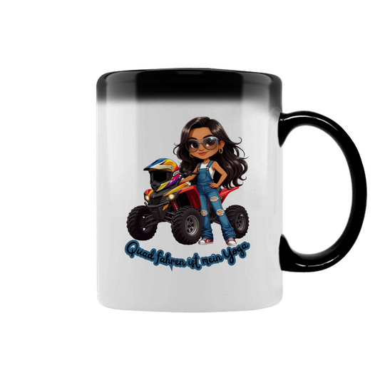 Zaubertasse Quad fahren ist mein Yoga
