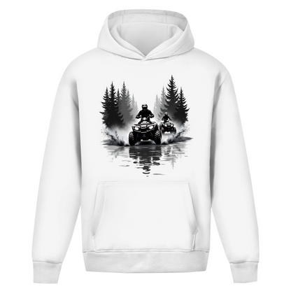 Oversize Hoodie Ohne Kordel Quad Offroad