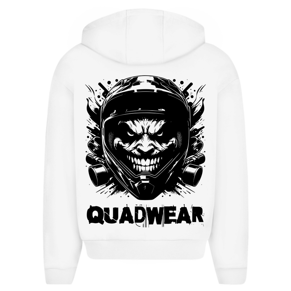 Oversized Zipper Hoodie Quadwear