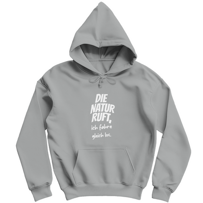 Herren Hoodie Quad Die Natur ruft