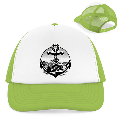 Retro Trucker Cap Quad Anker
