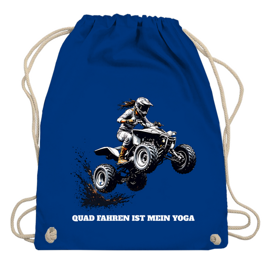 Turnbeutel Quad fahren ist mein Yoga