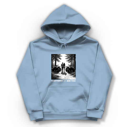 Damen Hoodie Quad fahren ist mein Yoga