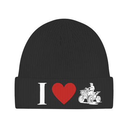 Organic cotton hat I Love Quad 