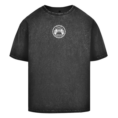 Oversize Washed T-Shirt Quad-Paar Duo mit Power
