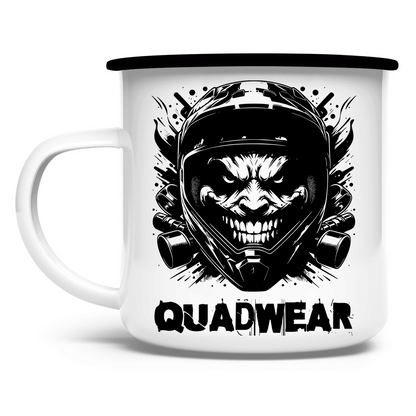 Emaille Tasse Quadwear
