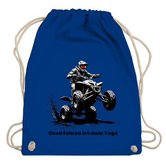 Turnbeutel Quad fahren ist mein Yoga