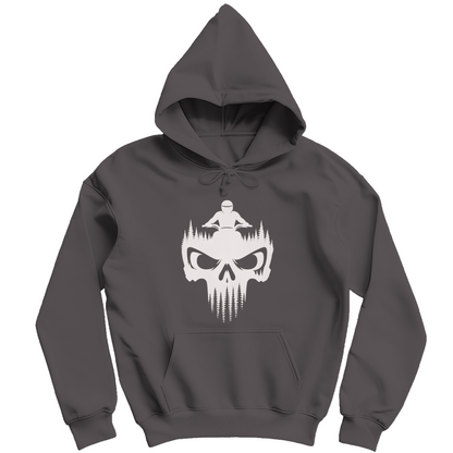 Sweat à capuche pour homme Quad Skull