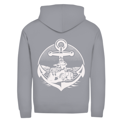 Unisex Zipper Hoodie Quad Anker