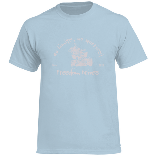 T-shirt premium pour homme Quad No Limits, No Worries