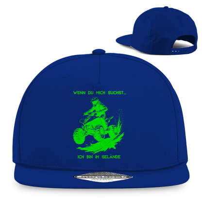 Snapback Rapper Cap Quad wenn du mich suchst