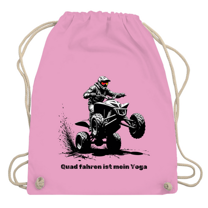 Turnbeutel Quad fahren ist mein Yoga