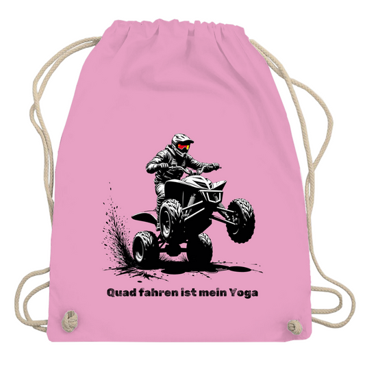 Turnbeutel Quad fahren ist mein Yoga