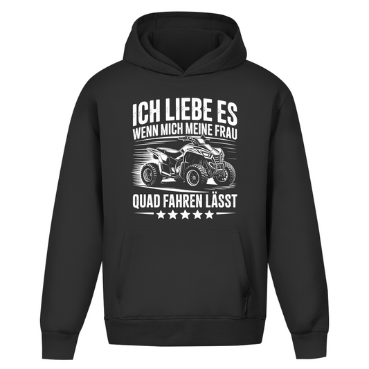 Oversize Hoodie Ohne Kordel Ich Liebe es