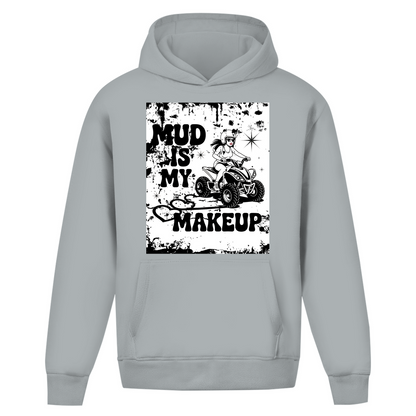 Oversize Hoodie Ohne Kordel Quad Mud is my Makeup