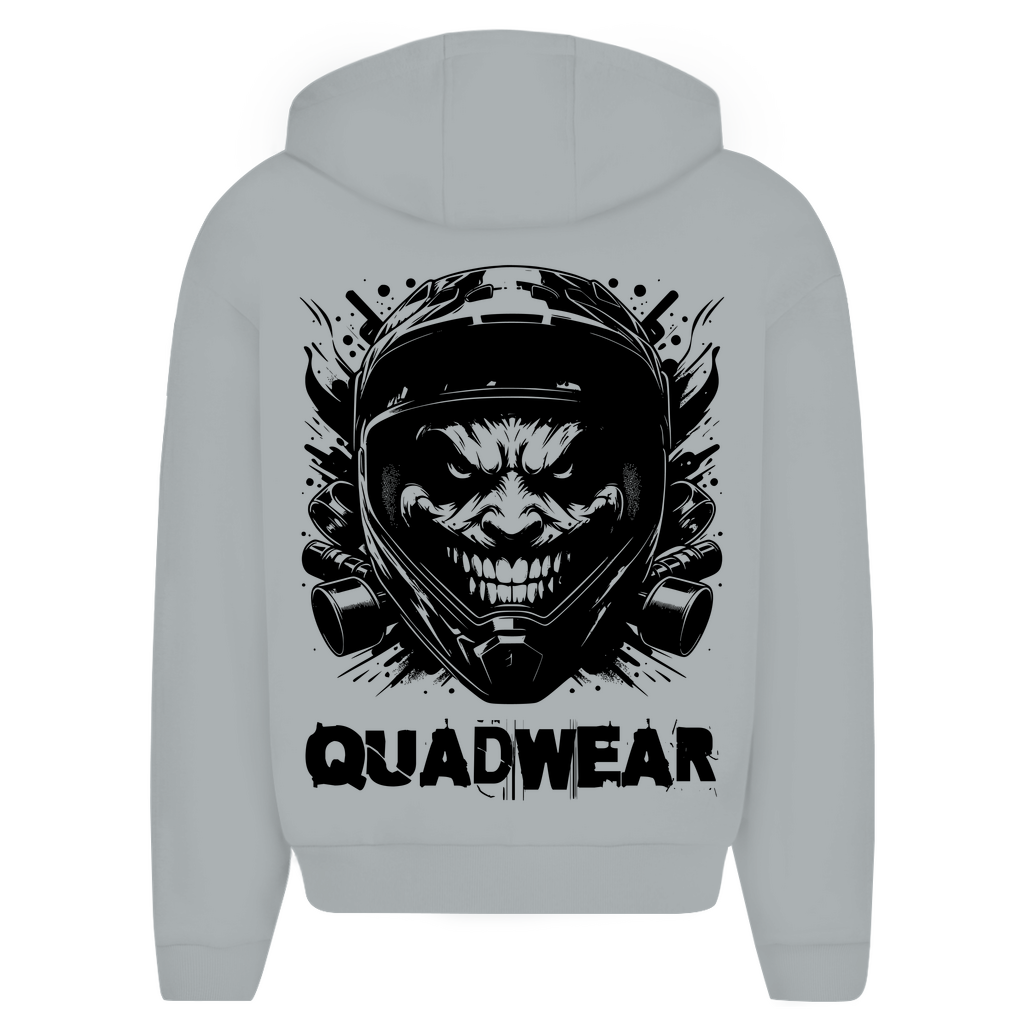 Oversized Zipper Hoodie Quadwear