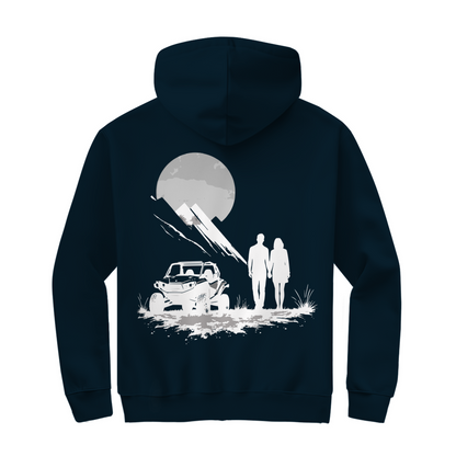 Sweat à capuche zippé unisexe Buggy Love