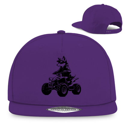 Snapback rapper cap quad fox