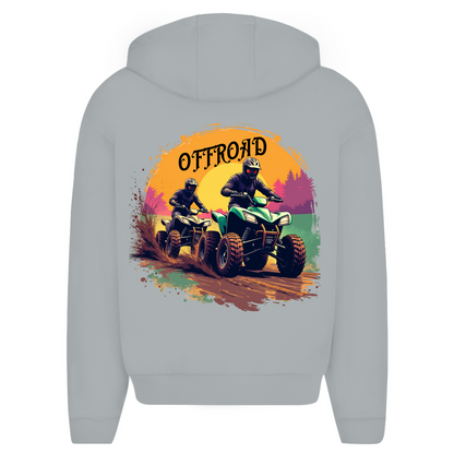 Oversize Zipper Hoodie Quad Offroad