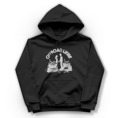 Sweat à capuche pour femme Quad Offroad Love