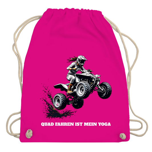 Turnbeutel Quad fahren ist mein Yoga