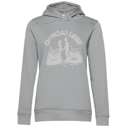 Sweat à capuche bio premium pour femme Quad Offroad Love