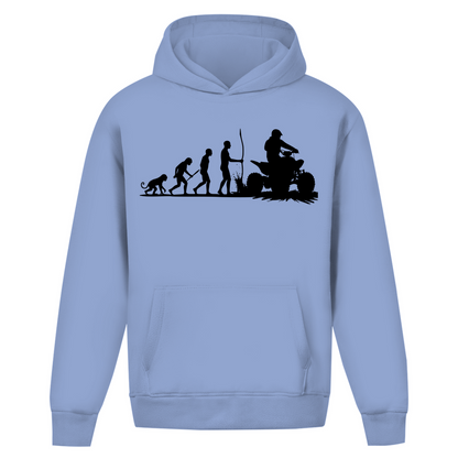 Sweat à capuche oversize sans cordon de serrage Quad Evolution
