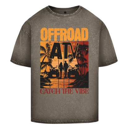 Oversize Washed T-Shirt Quad Offroad