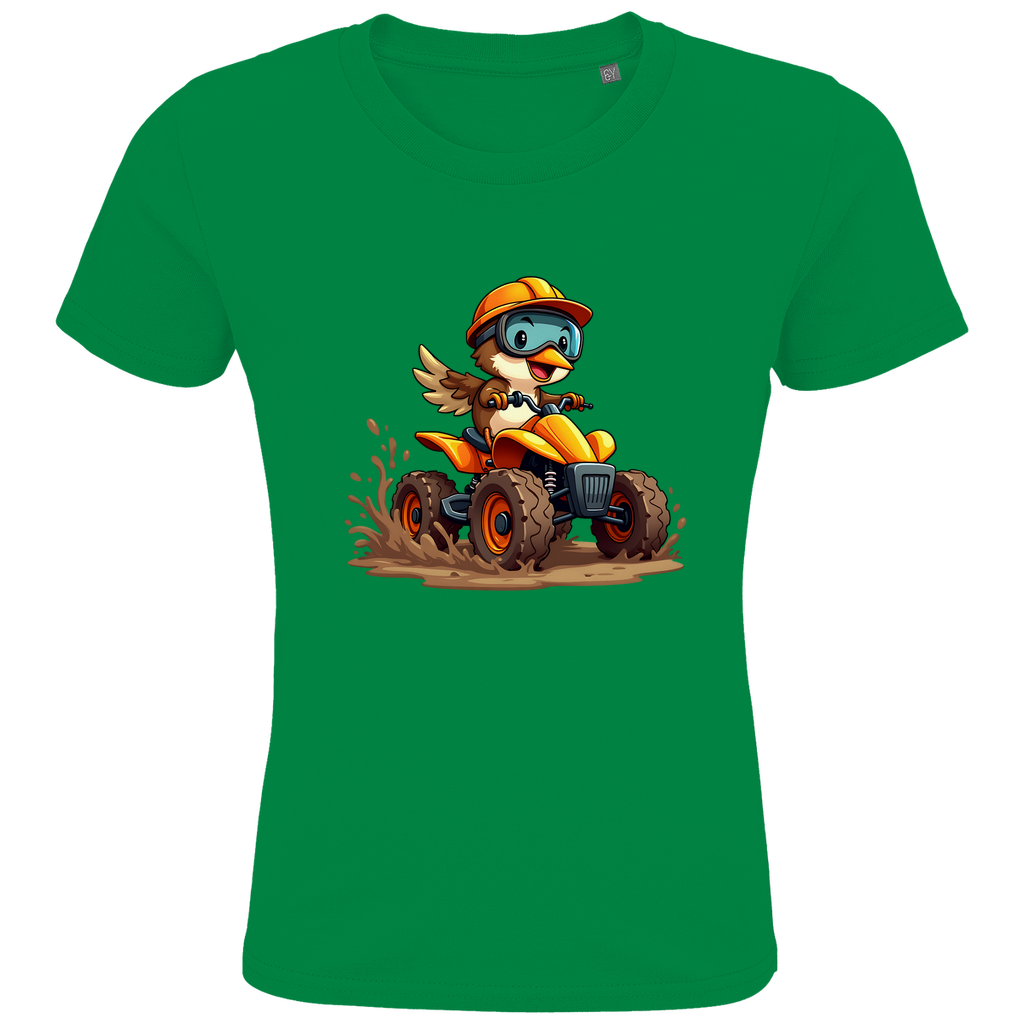 Kinder Premium Bio T-Shirt Quad Spatz