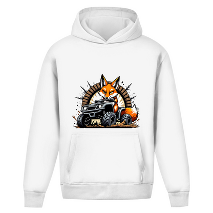 Oversize Hoodie Ohne Kordel Quad OffroadFuchs
