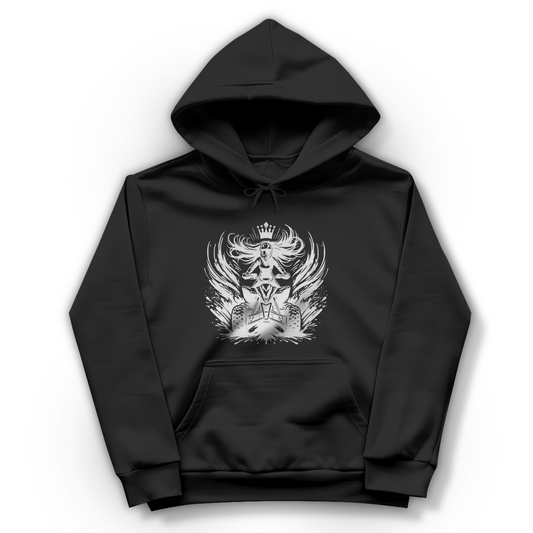 Damen Hoodie Quad Princess