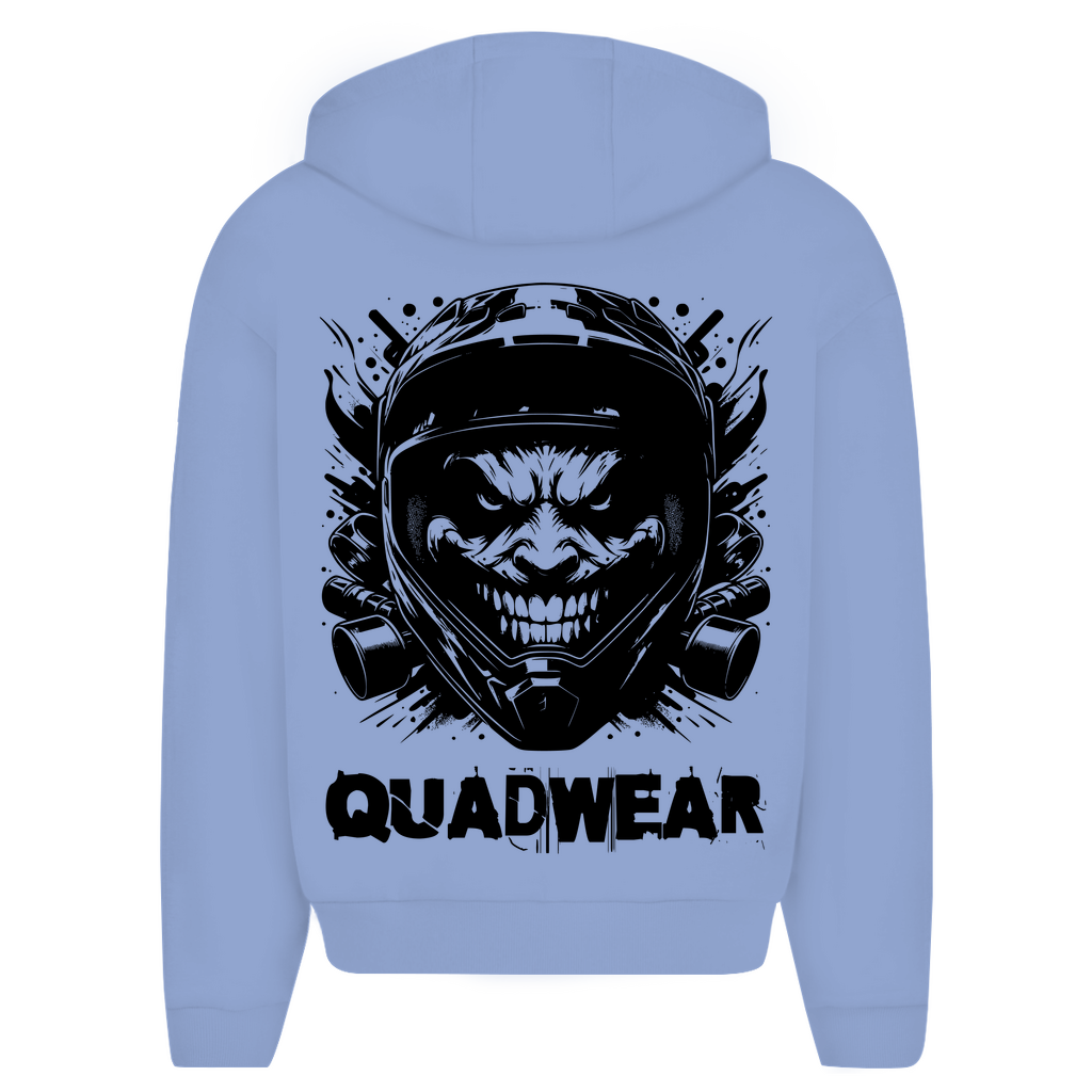 Oversized Zipper Hoodie Quadwear