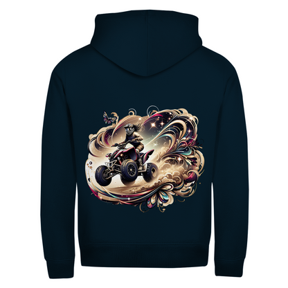 Unisex Zipper Hoodie QuadMagic