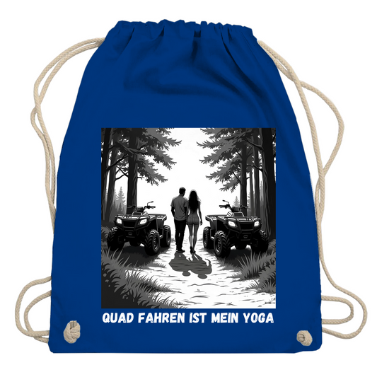 Turnbeutel Quad fahren ist mein Yoga
