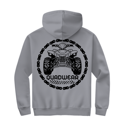 Unisex Zipper Hoodie Quadwear