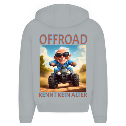 Oversize Zipper Hoodie Quad Offroad kennt kein Alter