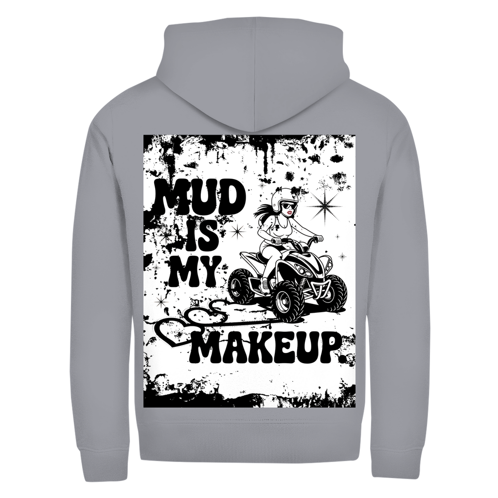 Unisex Zipper Hoodie Quad Mud is my Makeup