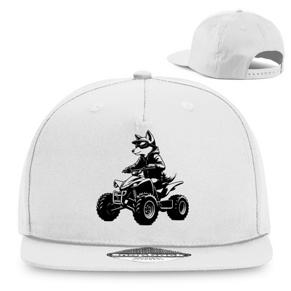 Snapback rapper cap quad fox