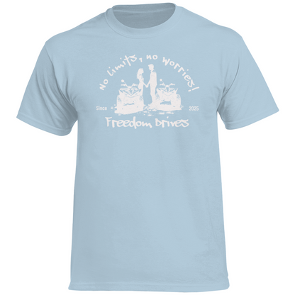 Men's Premium T-Shirt Quad No Limits,No Worries