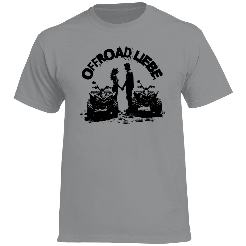 Herren Premium T-Shirt Quad Offroad Liebe